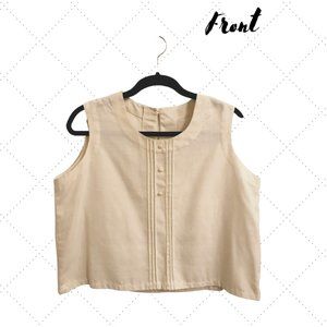 Vintage Crop Blouse